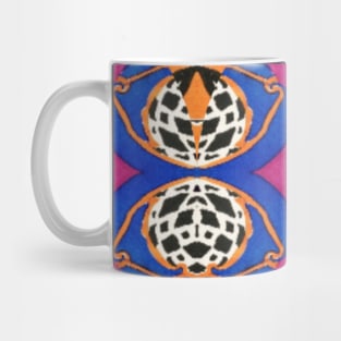 Iznik Vibrant Colour Pattern Mug